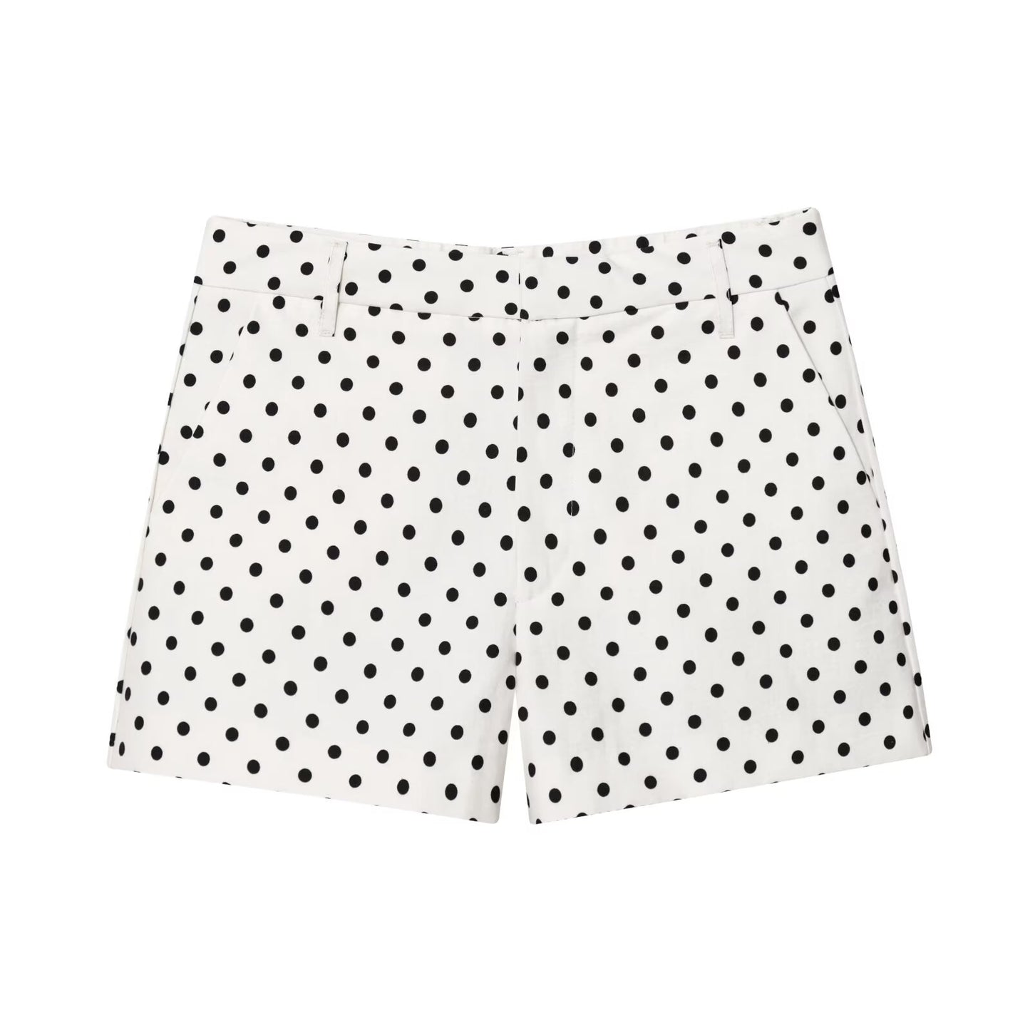 suit Women's 2 pieces polka dot Bubble gauze Coat + Shorts