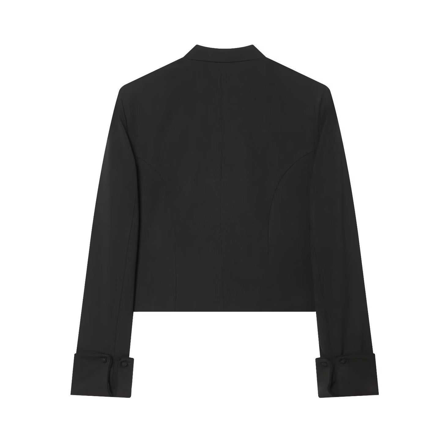 Women's rope knot decorative long sleeved Blazer Coat