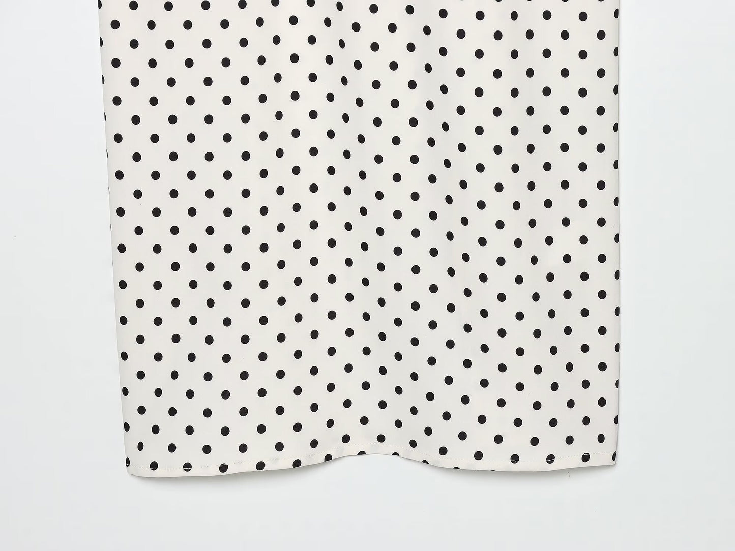 Women's tight corset style polka dot MIDI dress