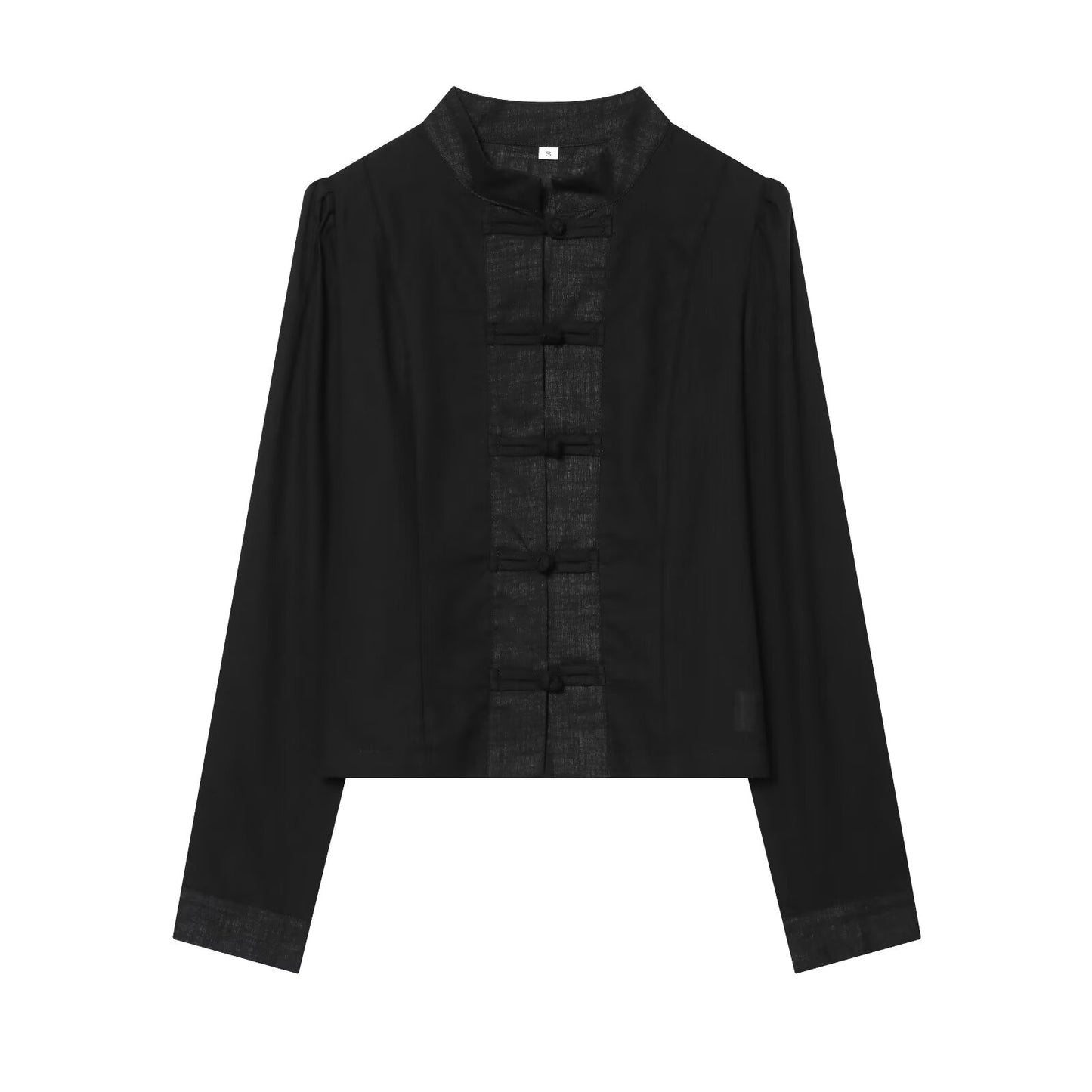2026 Women's New Chinese style stand collar shirt