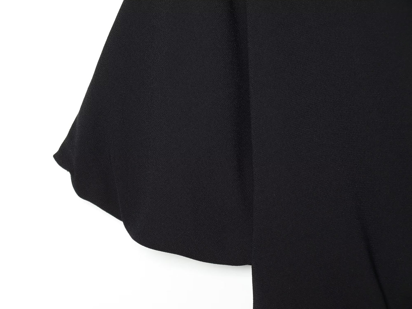 Women's balloon shaped short sleeved mini dress