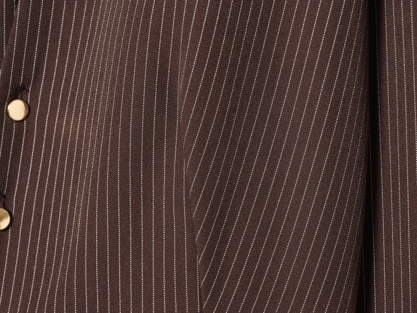 Women's casual short lapel striped shirt