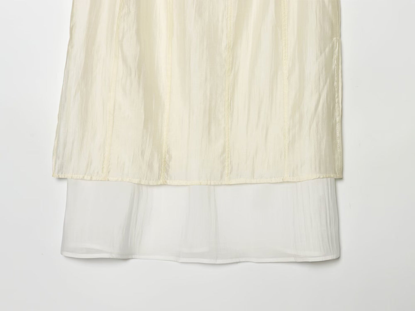 2026 Women's casual patchwork MIDI skirt