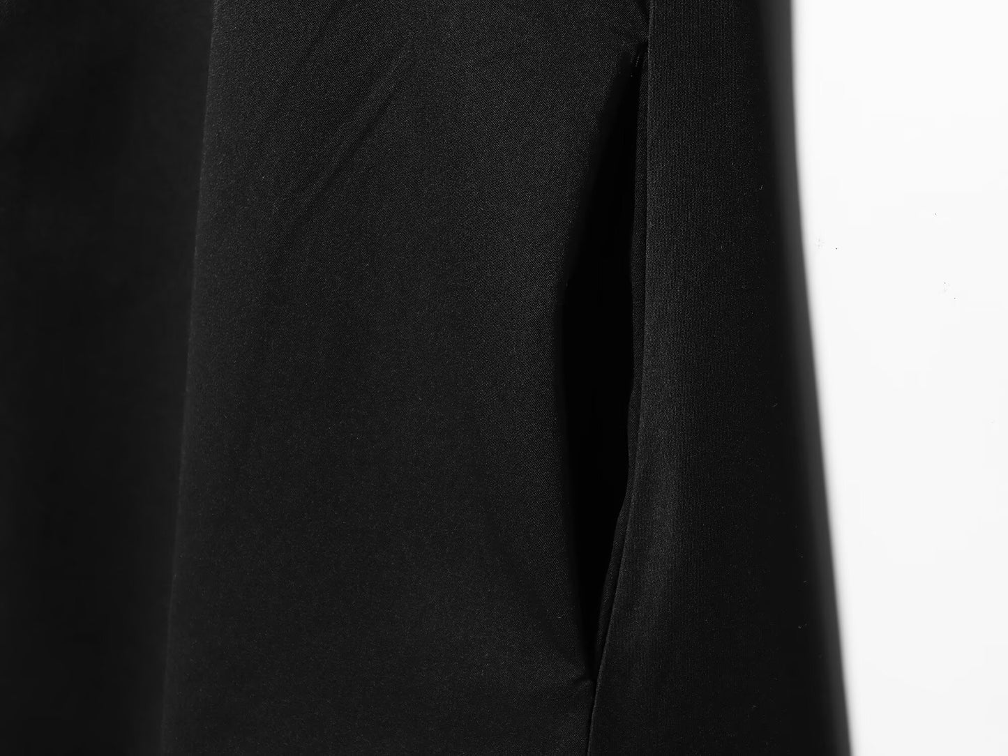 Women's loose poplin mini dress