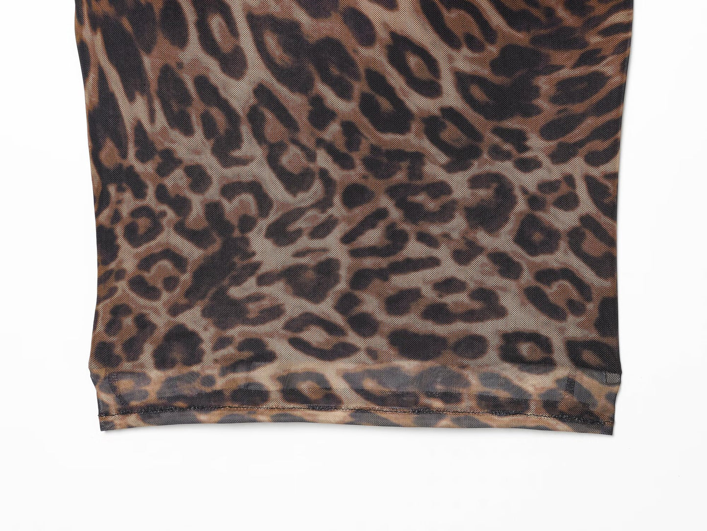 suit Women's 2 pieces animal print tulle top+Skirts