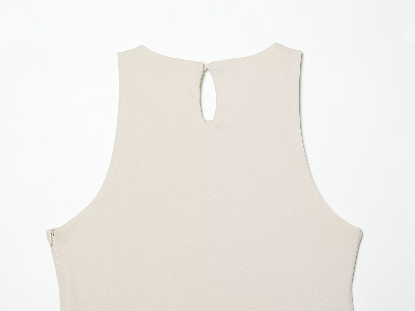 Women's patchwork halter neck dress