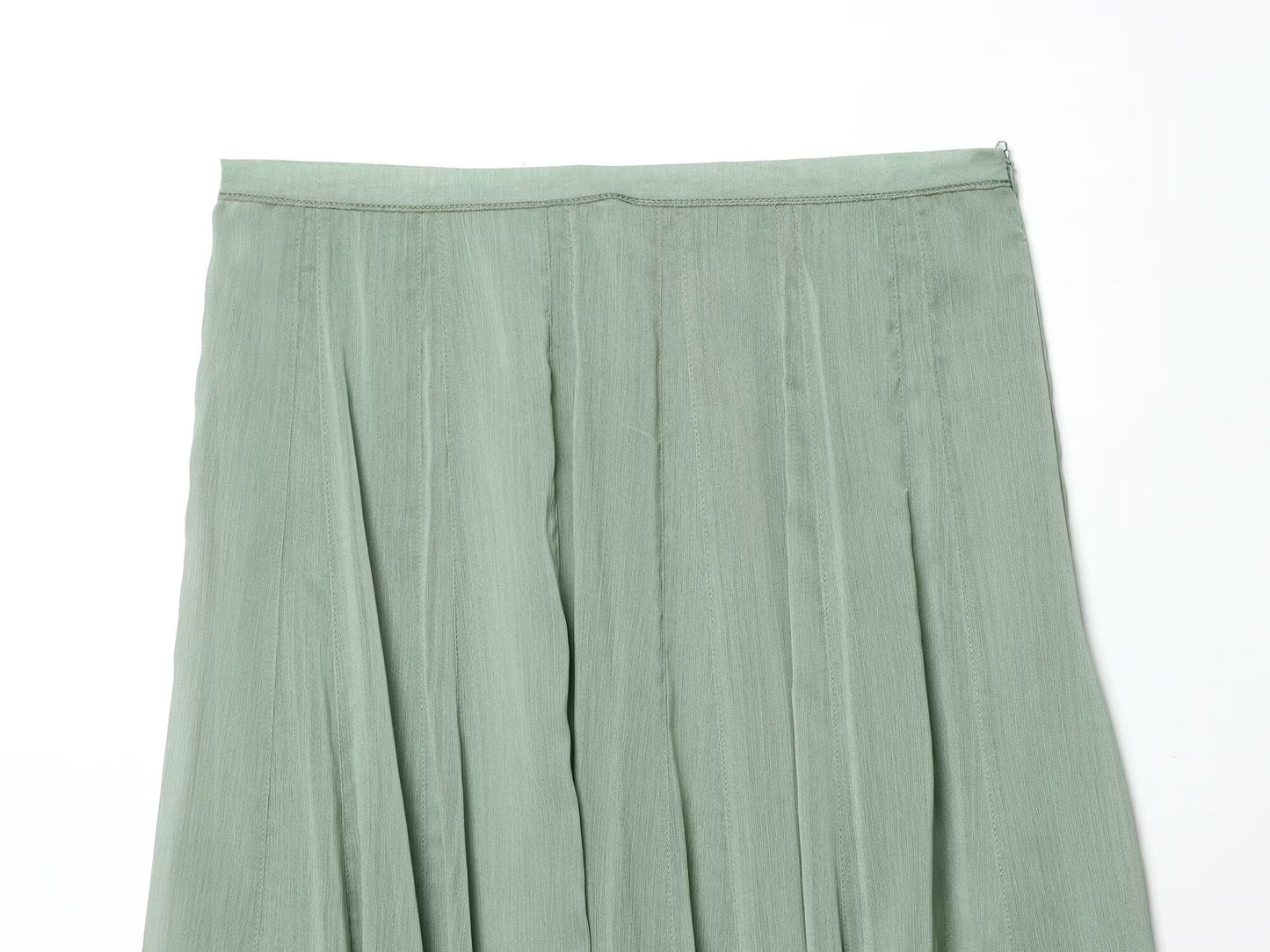 2026 Women's casual draped MIDI skirt